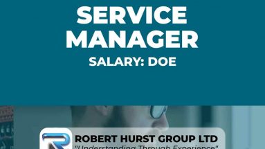 Service Manager Vacancy - London UK