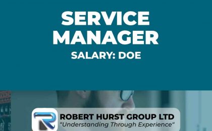 Service Manager Vacancy - London UK