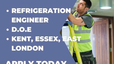 Refrigeration Engineer Permanent Vacancy - Kent UK