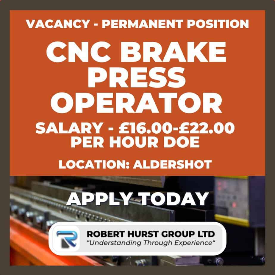 CNC Brake Press Operator