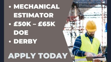 Mechanical Estimator - Derby - Permanent Vacancy