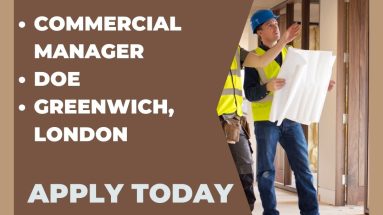 Commercial Manager Permanent Vacancy