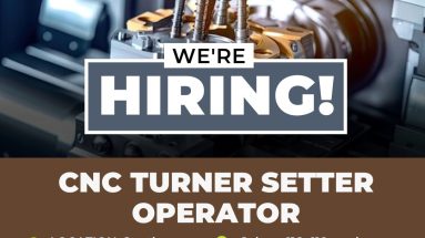 CNC Turner Setter Operator Vacancy