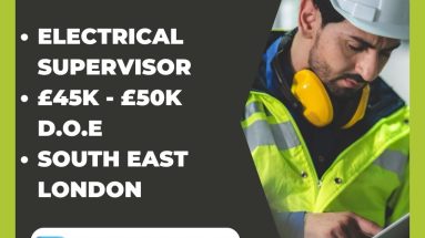 Electrical Supervisor Permanent Vacancy