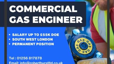 Commercial Gas Engineer Vacancy