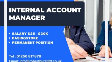 Internal Account Manager Vacancy