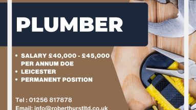 Plumber vacancy