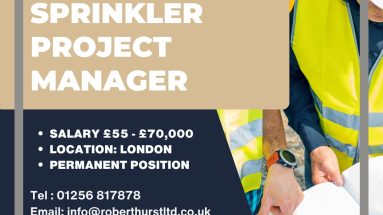 SPRINKLER PROJECT MANAGER Permanent Vacancy 1