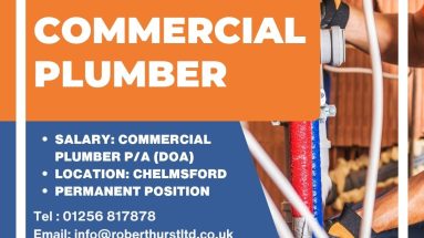 Commercial Plumber - vacancy