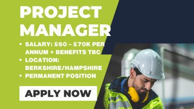 Electrical Project manager Vacancy