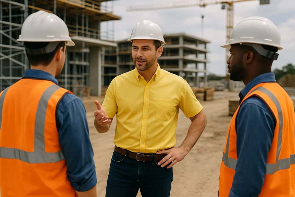 Man dressed in Professional leadership attire