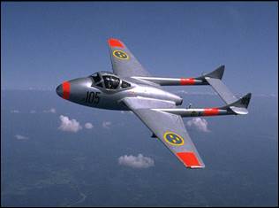 De Havilland Vampire (J28