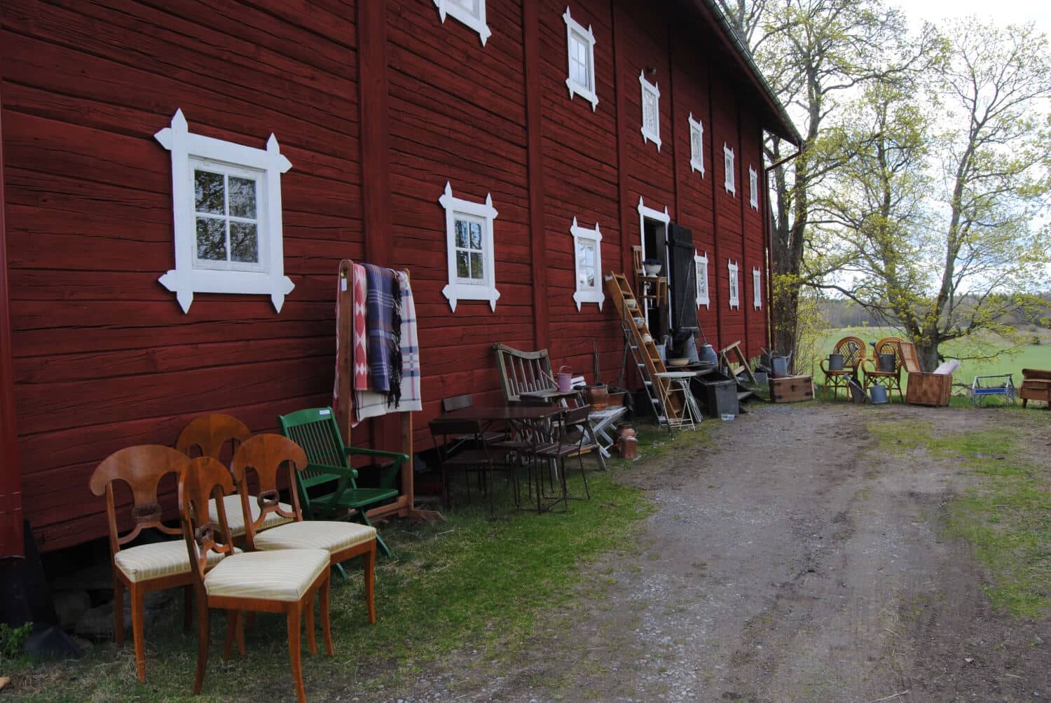 Röda Magasinet in Mariefred, Sweden