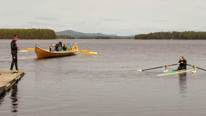 Prova på rodd!