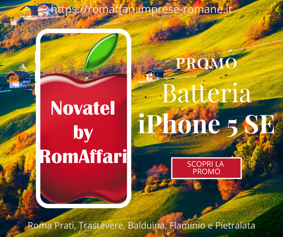 Cambio Batteria Apple iPhone Roma - PROMO 50% Batterie Apple