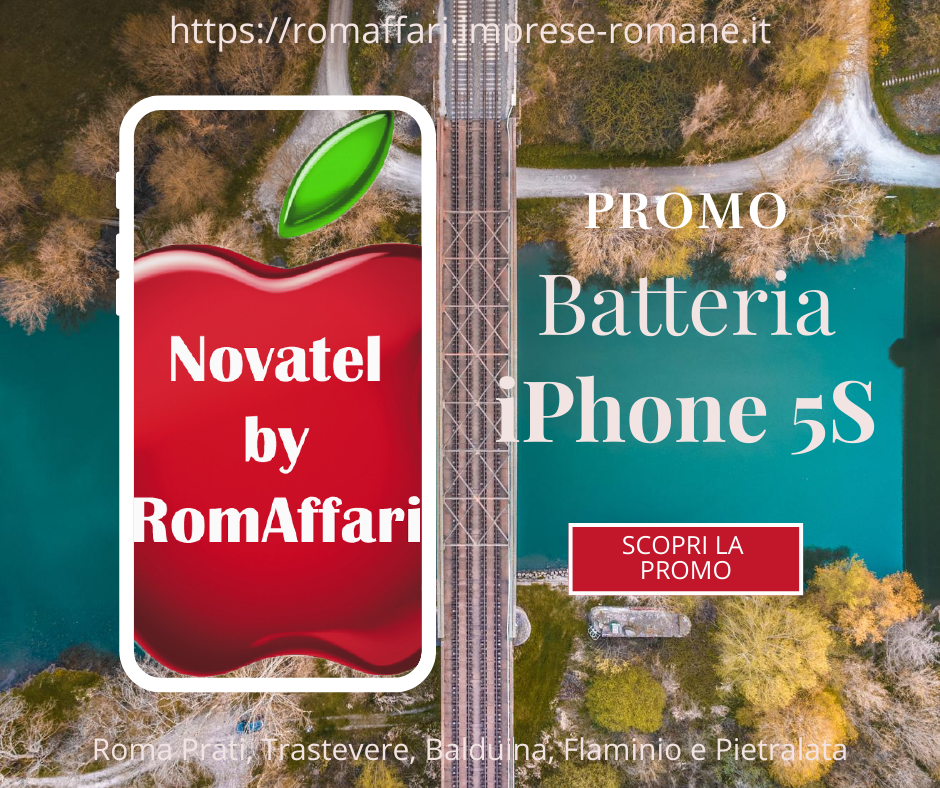 Cambio Batteria Apple iPhone Roma - PROMO 50% Batterie Apple