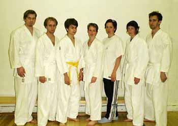 5kyuvt1 5 kyu Marcus, Olle, Daniel, Åsa, Eva, Malin och Peter