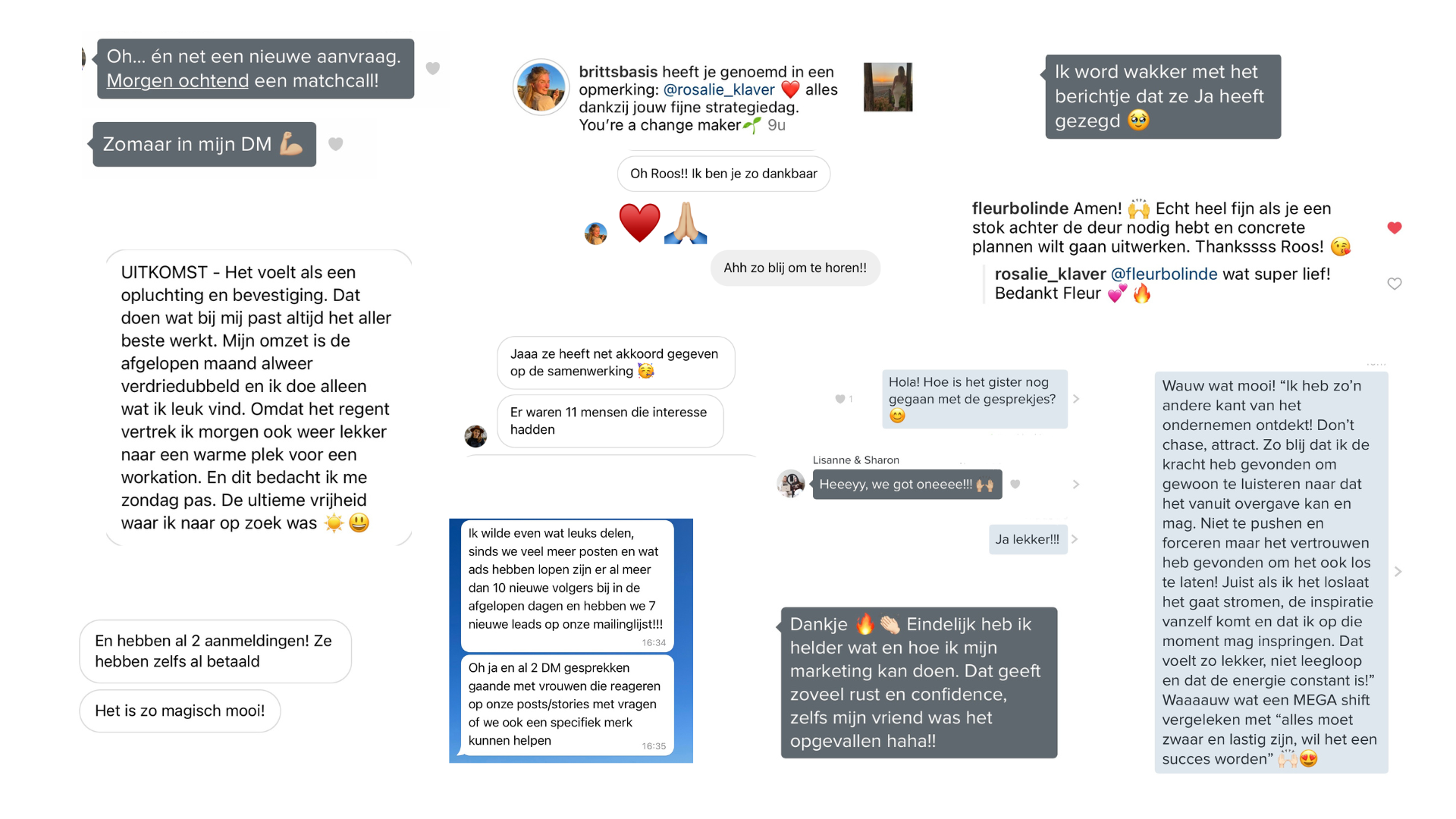 Testimonials website