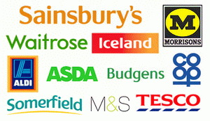 supermarkets logos