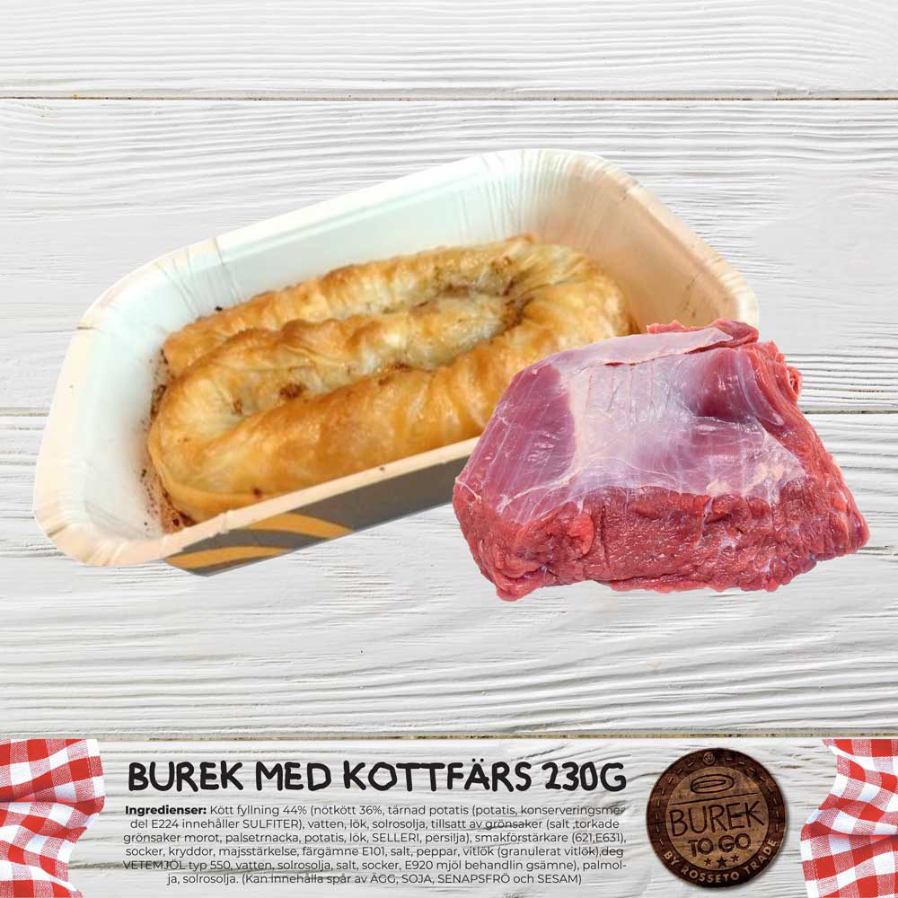 Burek Kött i bakform