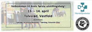 Utstilling Vestfold 13.-14. april