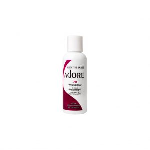 Adore Semi Permanent Hair Colour Dye - 70 Raging Red 118ml