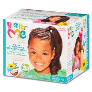 Just For Me No Lye Conditioning Relaxer Kit