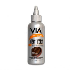 Via Natural Semi Permanent Hair Colour Spice Cinnamon 30 118ml