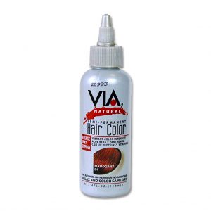 Via Natural Semi Permanent Hair Colour mahogany 94 118ml