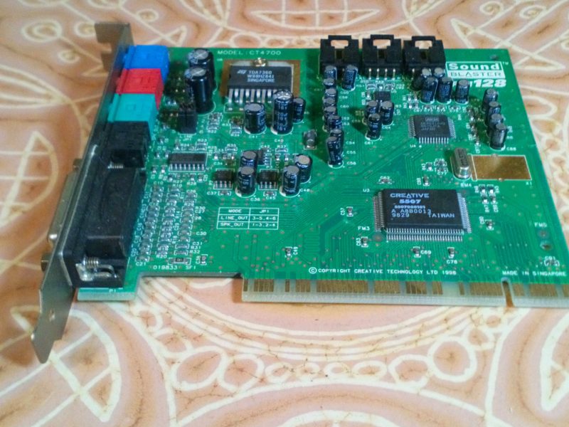 SOLGT - Creative Sound Blaster 128 CT4750 PCI Lydkort