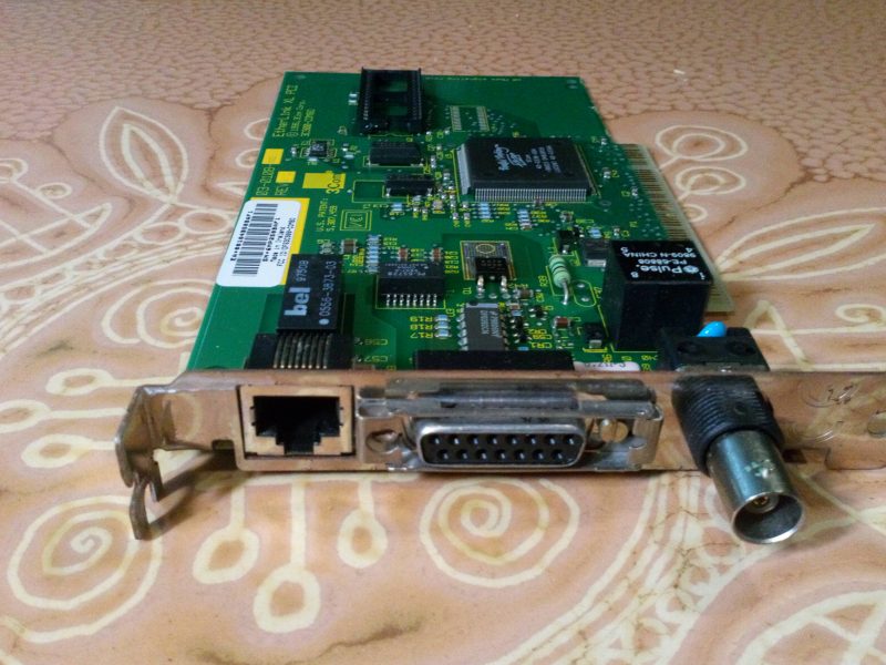 SOLGT - 3COM EtherLink XL Combo 3C900-COMBO PCI Netverk Adapter Kort