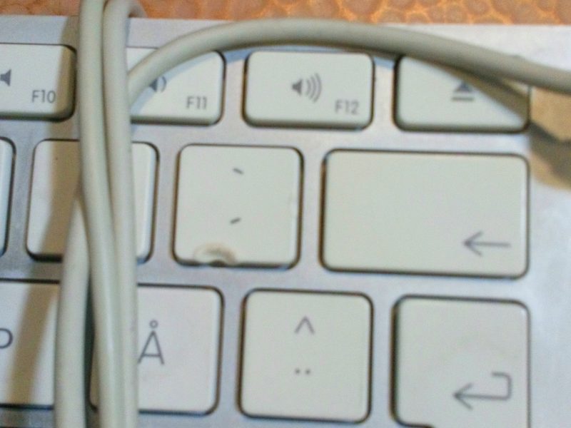 SOLGT - Tastatur til Mac