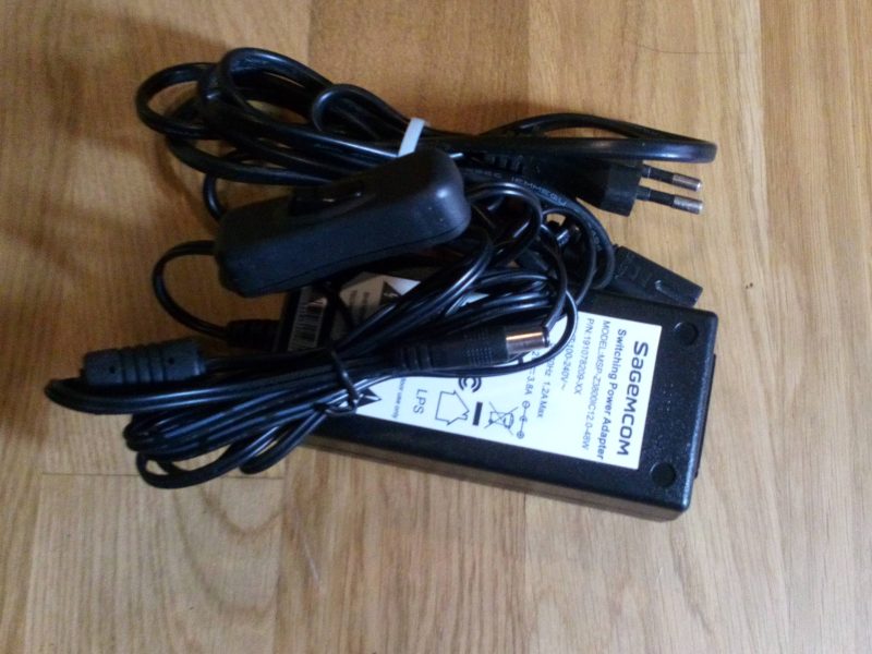 Sagemcom MSP-Z3800IC 12.0-48W Strøm Adapter