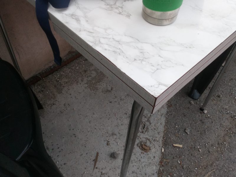 Bord og Plaststoler Grønne