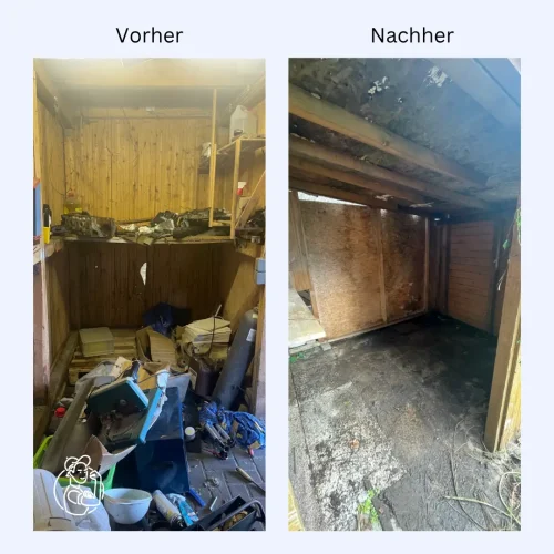 Holzschuppen
