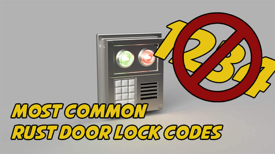 Top 20 Rust Door Lock codes Rusttips Aim Trainer, Calculators