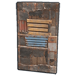 Rust - Sheet Metal Door