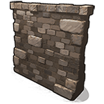 Rust - High External Stone Wall