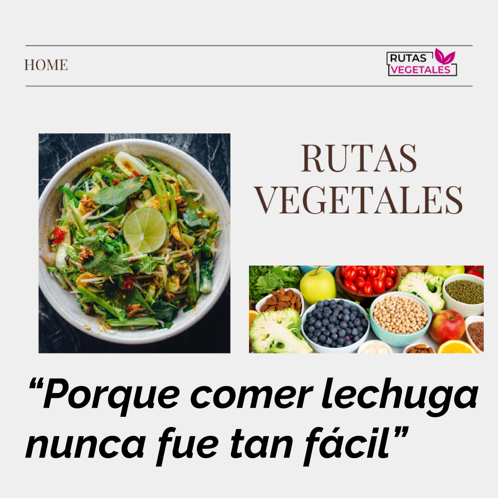 Te doy la bienvenida a Rutas Vegetales