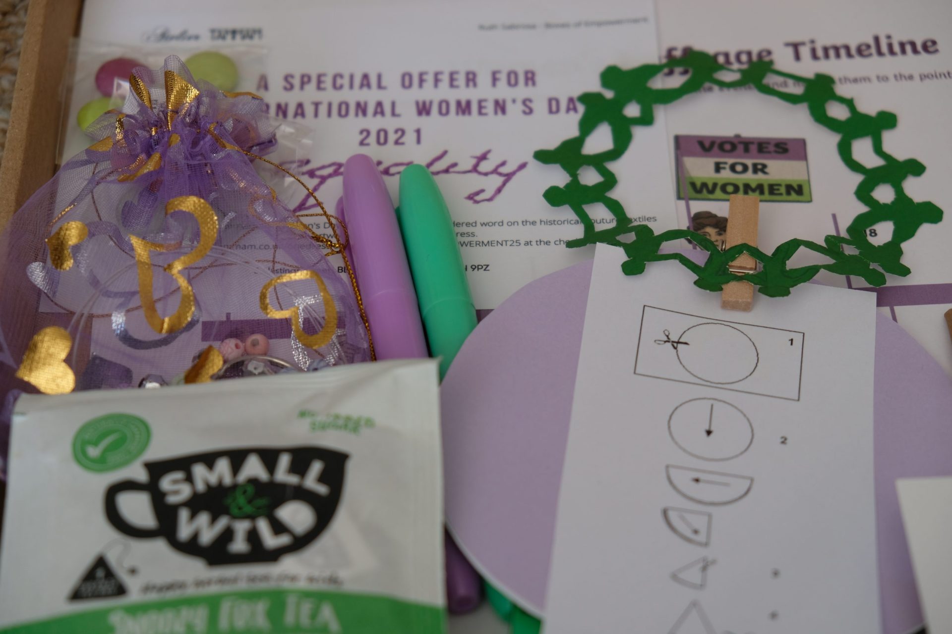 IWD Family Empowerment Box - The Suffragettes