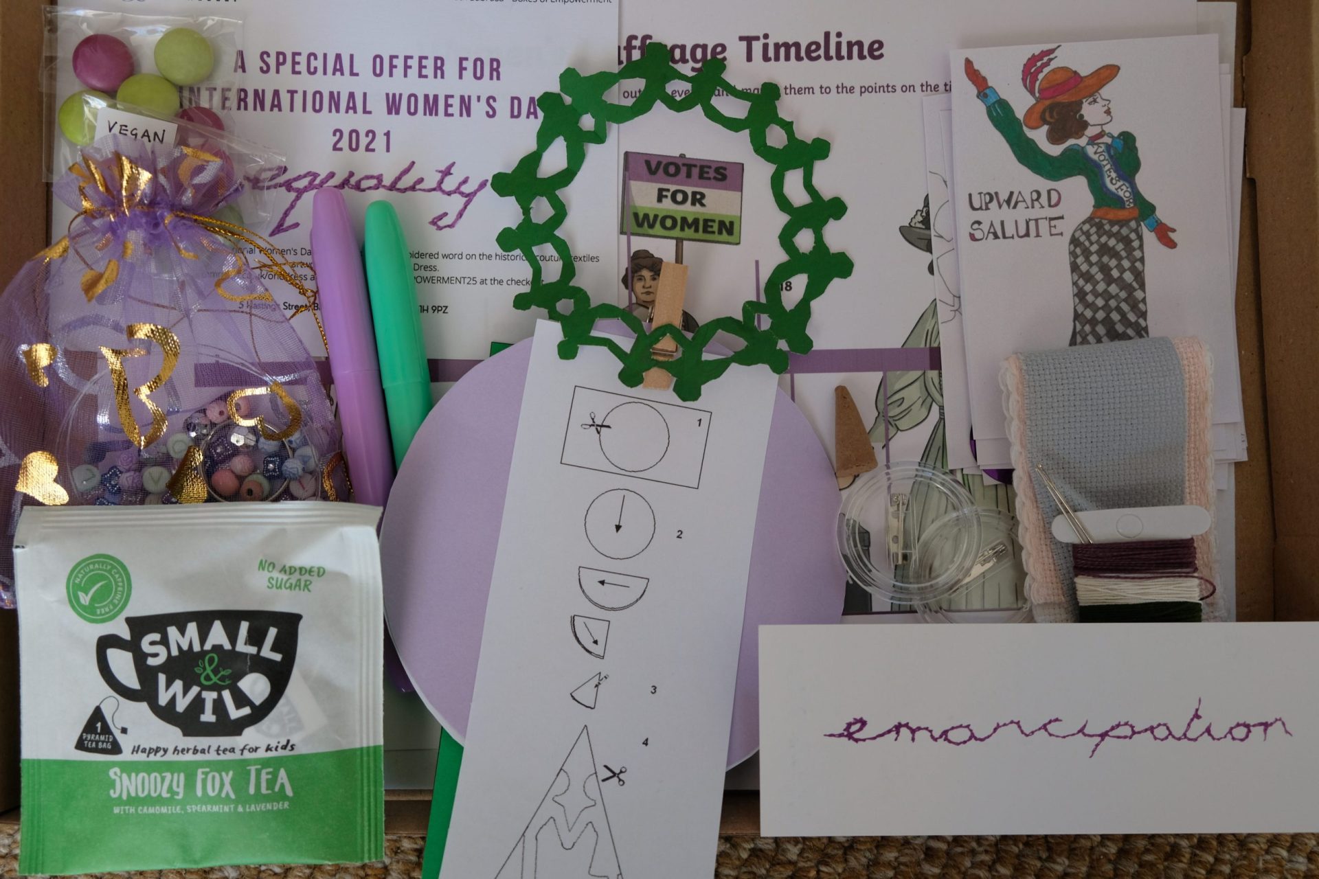 IWD Family Empowerment Box - The Suffragettes - Image 2
