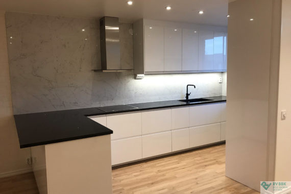 Renovering av kök på Stackvägen, Uppsala