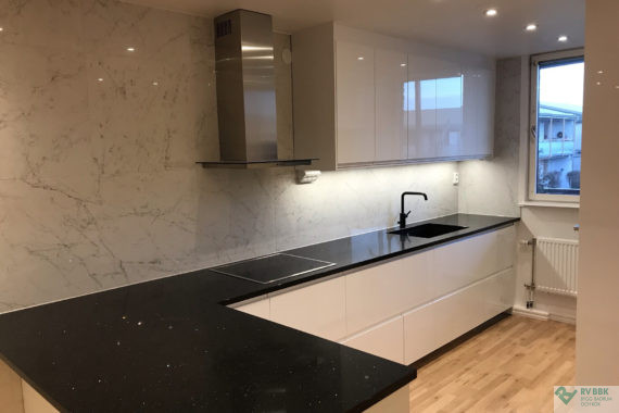 Renovering av kök på Stackvägen, Uppsala