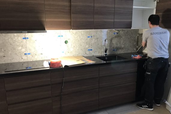 Renovering av kök på Eksätravägen, Uppsala