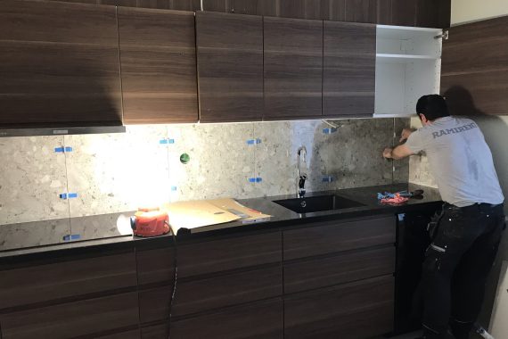Renovering av kök på Eksätravägen, Uppsala