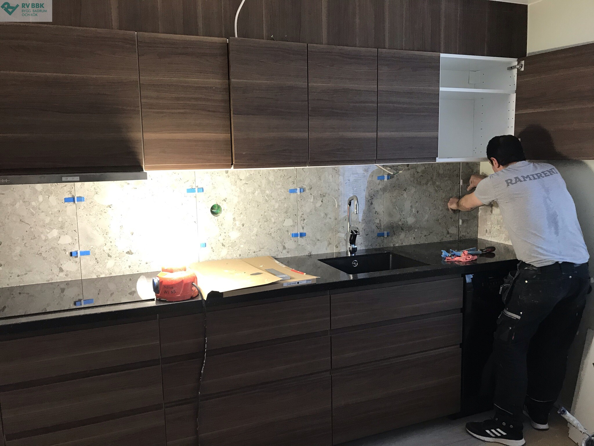 Renovering av kök på Eksätravägen, Uppsala