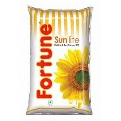 Fortune Sunlite Oil 1 litre Pouches