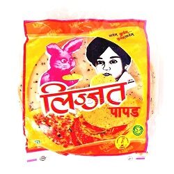 Lijjat Papad - Punjabi Masala, 200 gm Pouch