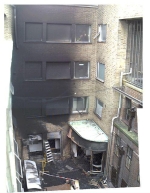 Fire scene