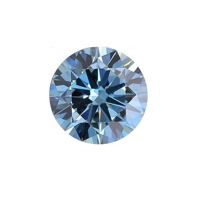 Blue Memorial Diamonds Round Cut 2x0.36ct, 2xSaint Standard R137 (50% Final Payment)